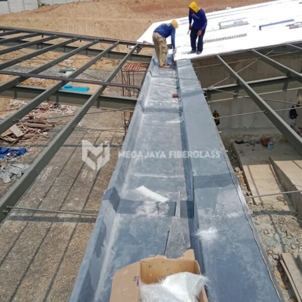 Talang air fiberglass