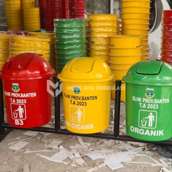 Tempat Sampah Bulat